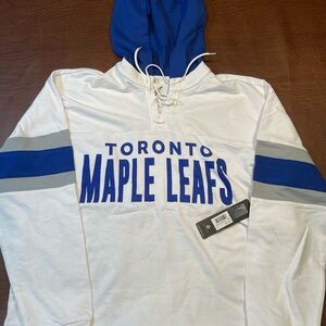 NHL Toronto Maple Leafs Blue and White Sweater